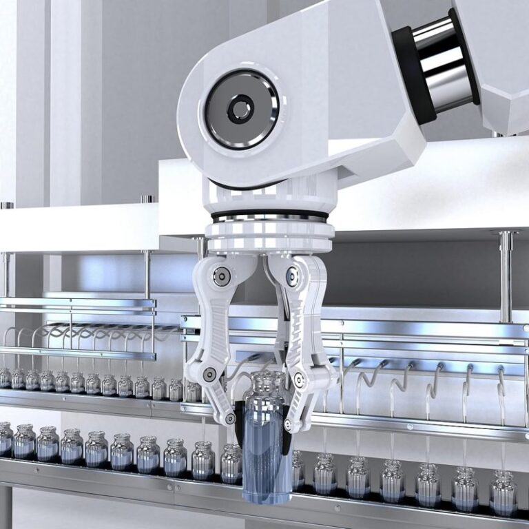 A robótica na fabricação de produtos farmacêuticos