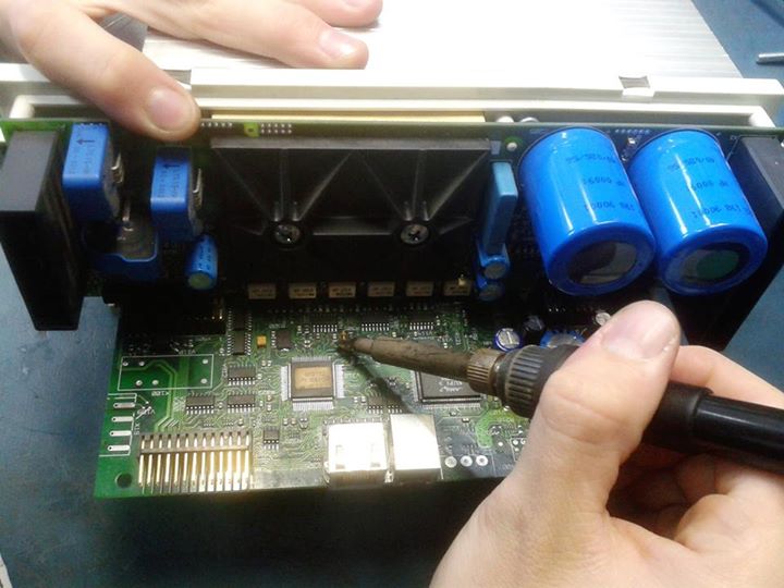 Reparos em circuitos com componentes SMDs