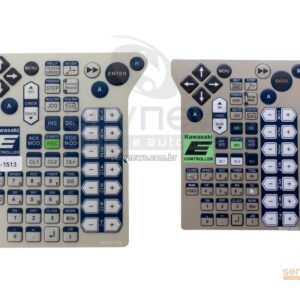 Teclado de membrana TP Robô Kawasaki - Controlador E